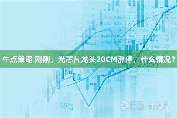 牛点策略 刚刚，光芯片龙头20CM涨停，什么情况？